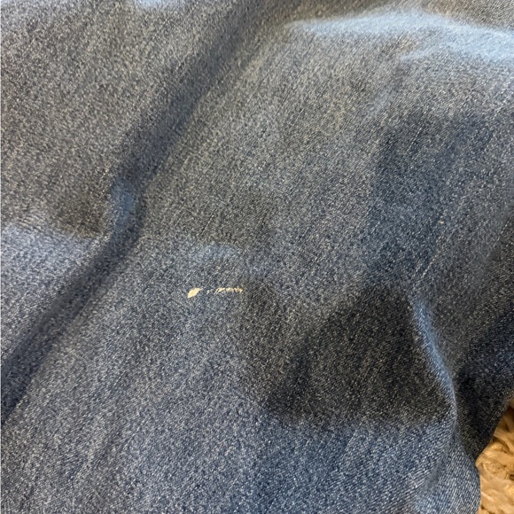 Vintage Levi’s SilverTab Jeans 42x32 Baggy Y2K Side Stripe Paint Splatter USA - Picture 10 of 12